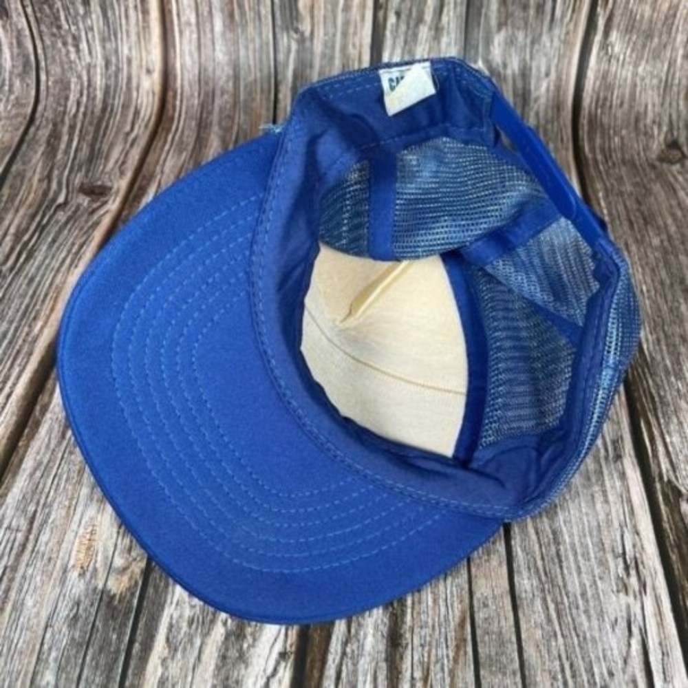 Vintage Keebler Cookie‎ Capital Snapback Trucker Hat Red White Blue - Picture 2 of 4
